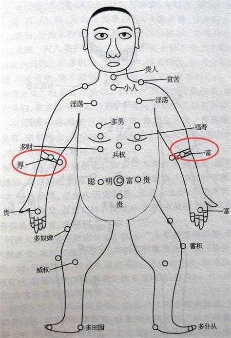 全身痣代表男人身上的痣|痣的位置与命运